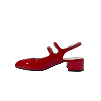 REQINS - Ballerines Rosewood cuir vernis - Rouge REQINS - Ballerines Rosewood cuir vernis - Rouge