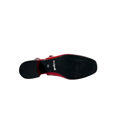 REQINS - Ballerines Rosewood cuir vernis - Rouge REQINS - Ballerines Rosewood cuir vernis - Rouge