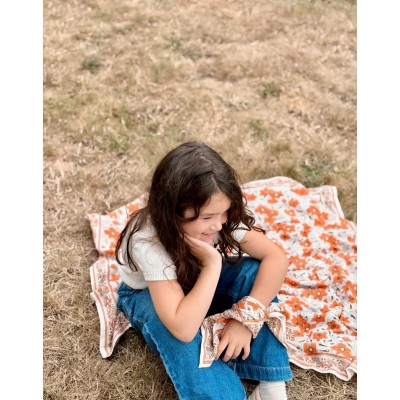 SO FAMILY Foulard Agra Pêche Small.