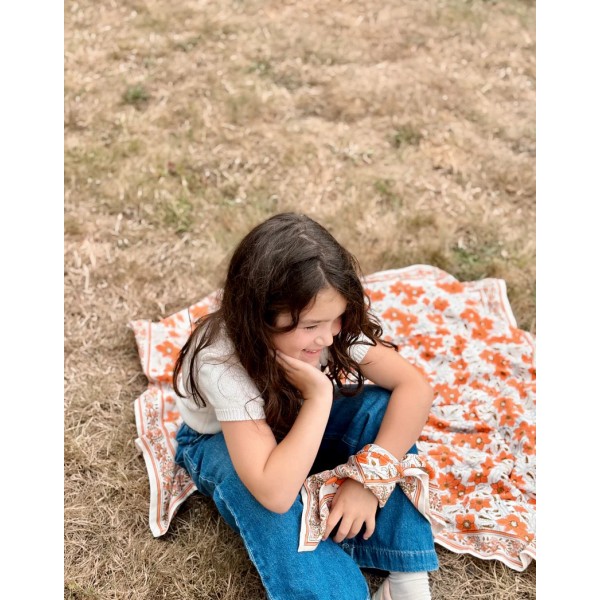 SO FAMILY Foulard Agra Pêche Small.