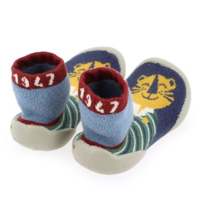 COLLÉGIEN -  Chaussons chaussettes - Tony