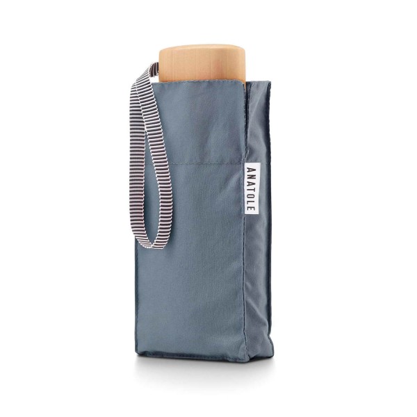 ANATOLE - Mini parapluie bleu gris - Victor