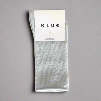 KLUE - Chaussettes à paillettes - Blanc