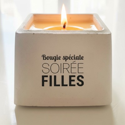 TOUT EST DIT Bougies Soirée Filles.