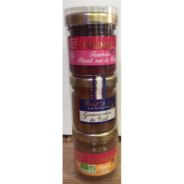 Trio de confitures - Cadeau de Table