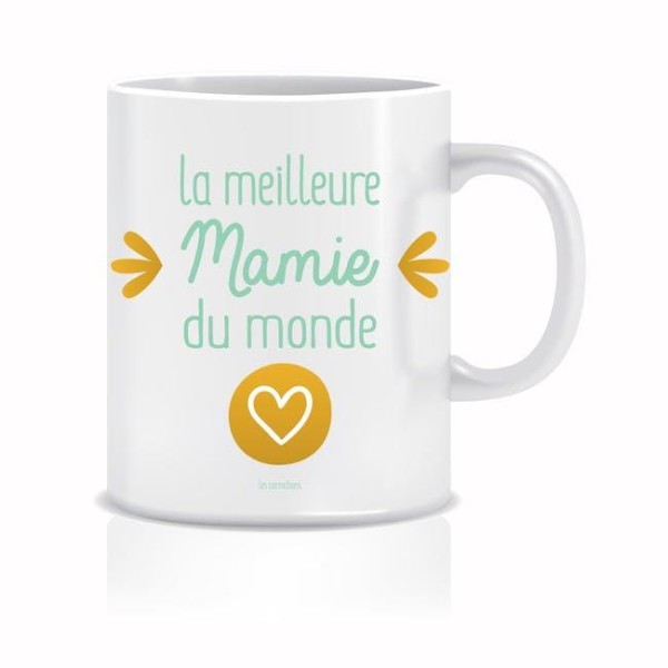 Mug La Meilleure Mamie du Monde - Fabrication Française