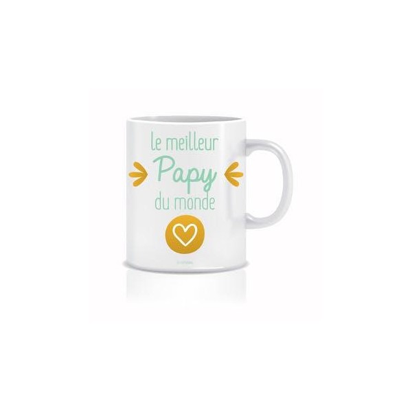Mug Le Meilleur Papy du Monde - Fabrication Française