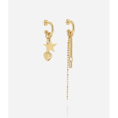 ZAG Bijoux Boucles d’oreilles Créoles Cure.