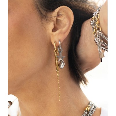 ZAG Bijoux Boucles d’oreilles Créoles Cure.