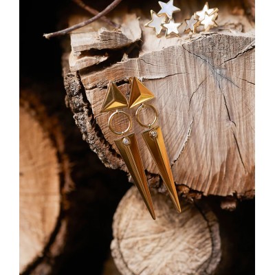 ZAG Bijoux Boucles d’oreilles Poussoir Jabari.