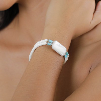 NATURE bijoux Bracelet Ajustable Milos.