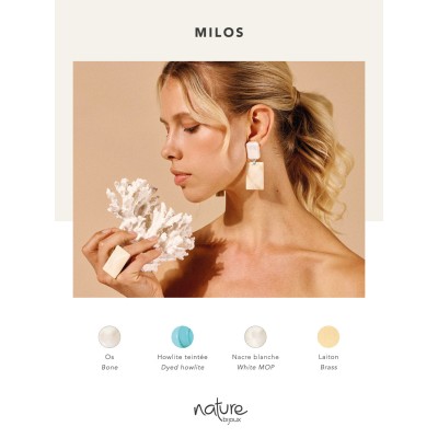 NATURE bijoux Bague Ajustable Milos.