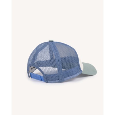 FAGUO - Casquette Trucker - Vert & bleu