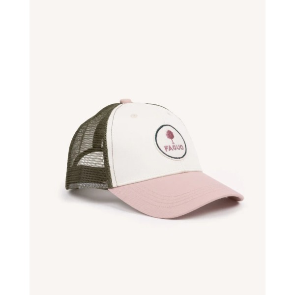 FAGUO - Casquette Trucker - Rose & kaki