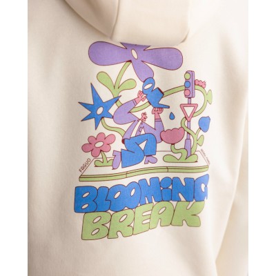 FAGUO - Sweat à capuche Dirac - Ecru