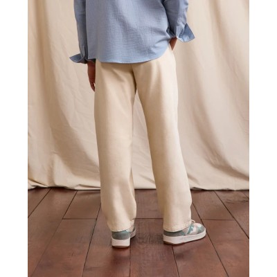FAGUO - Pantalon Landais en coton - Ecru