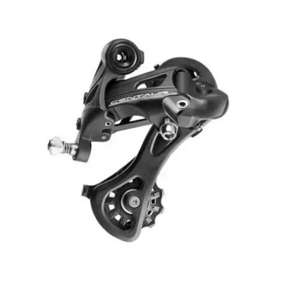 DERAILLEUR ROUTE ARRIERE CAMPA 11V. CENTAUR DOUBLE NOIR CHAPE LONGUE