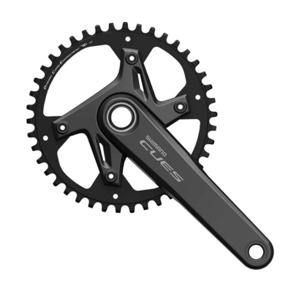 SHIMANO CUES Pédalier FC-U6040-1 HOLLOWTECH II 11/10/9 vitesse 170,0 mm 42T Série couleur