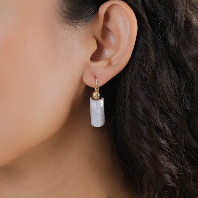 NATURE bijoux Boucles d’oreilles Dormeuses Okawa.