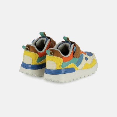 SHOOPOM - Baskets Joggy Scratch - Multi Denim