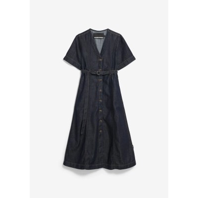 ARMEDANGELS - Robe en jean longue avec ceinture