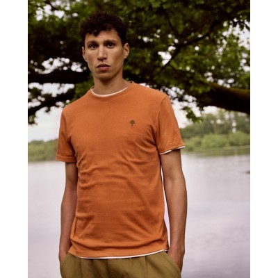 FAGUO - T shirt Arcy - Brique