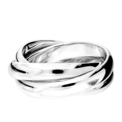 DORIANE Bague 3 anneaux. DORIANE Bague 3 anneaux.