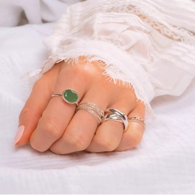 DORIANE Bague 3 anneaux. DORIANE Bague 3 anneaux.