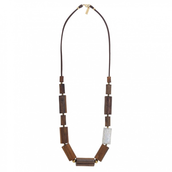 NATURE bijoux Collier long Okawa.