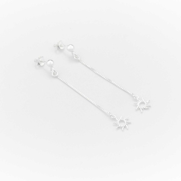 CANYON France Boucles d'oreilles Pendantes Argent.