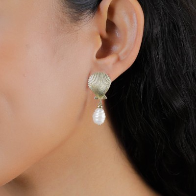 NATURE bijoux Boucles d'oreilles Spiaggia Rosa.