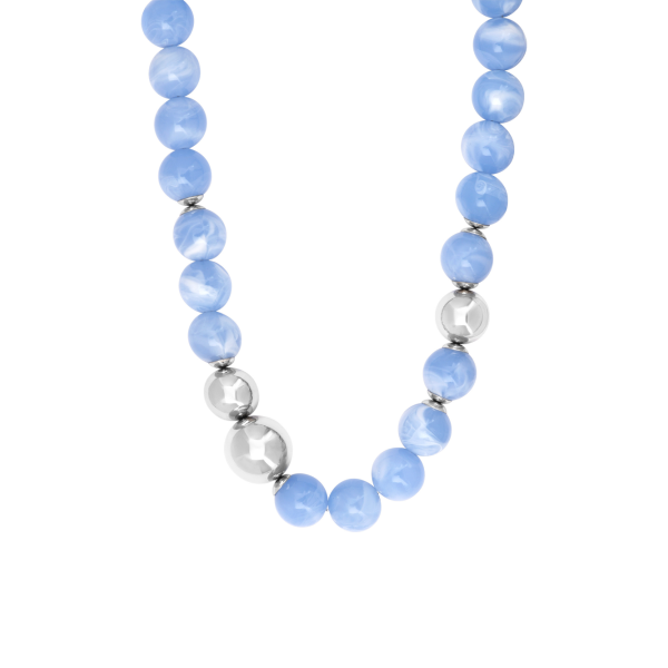 N°3 Collier Acier & Acrylique.