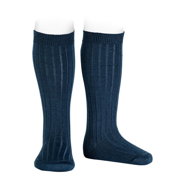 CONDOR - Chaussettes hautes - Marine