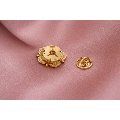 FROUFROUZ - Bijou de Bouton Vera - Cristal blanc