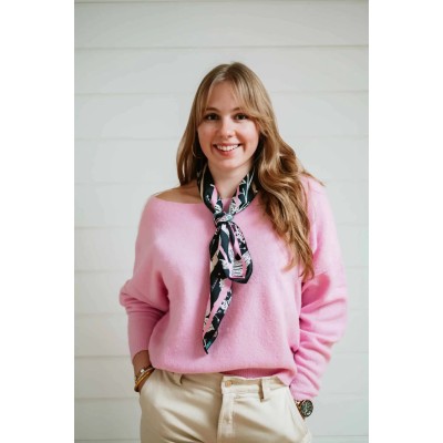 Shanna Foulard Mini Carré Love Etoile des Vents.