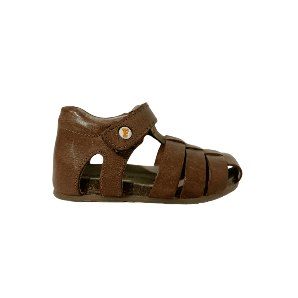 FALCOTTO - Sandales Falc Alby Cuoio Marron