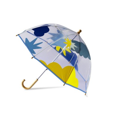 Anatole - Parapluie Enfant Nuages et Étoiles Bleus/Jaunes Anatole - Parapluie Enfant Nuages et Étoiles Bleus/Jaunes