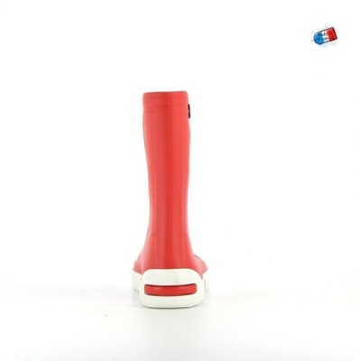 Méduse - Bottes Enfant Airport Carmin/Blanc Méduse - Bottes Enfant Airport Carmin/Blanc