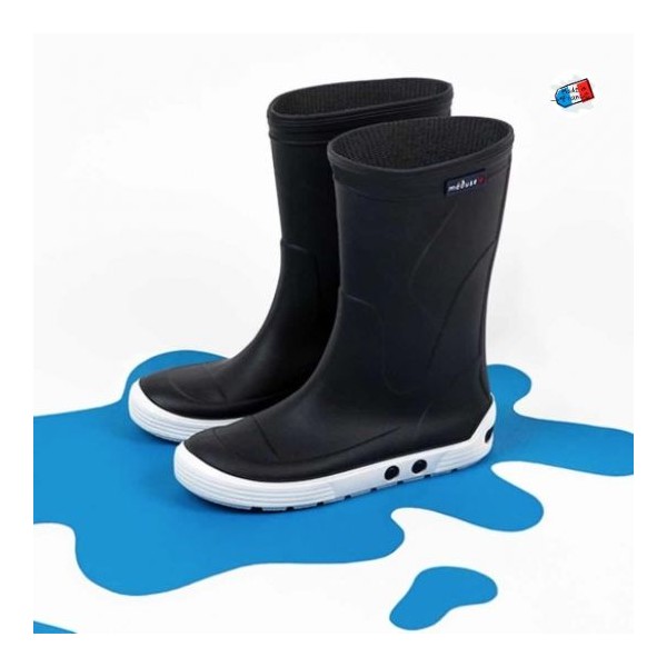Méduse - Bottes Enfant Airport Marine/Blanc