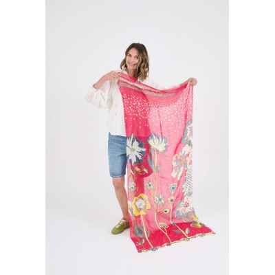 STORIATIPIC Echarpe Alison Fuchsia.