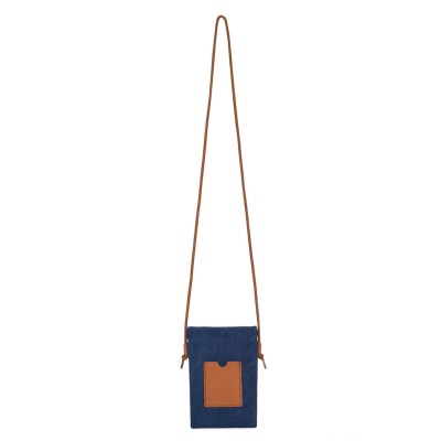 ZEDE Paris Pochette Dumesnil Bleu.