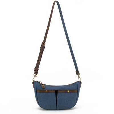 ZEDE Paris Sac Besace Temple Bleu.