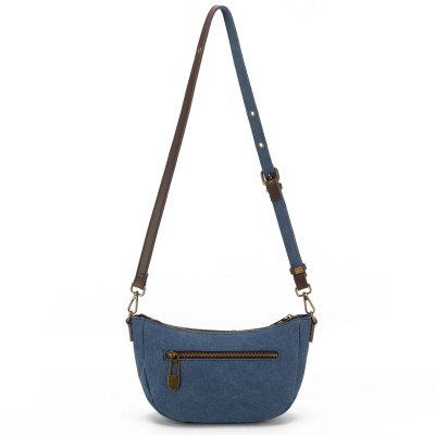 ZEDE Paris Sac Besace Temple Bleu.