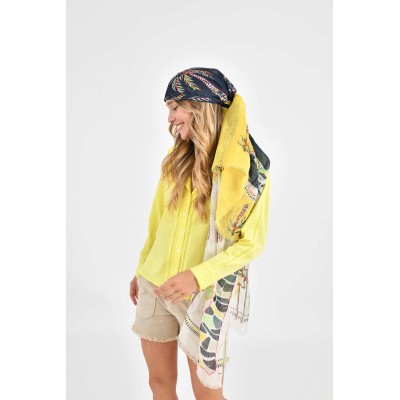 STORIATIPIC Echarpe Baia Jaune.