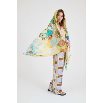 STORIATIPIC Echarpe Chapo Anis.