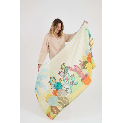 STORIATIPIC Echarpe Chapo Anis.