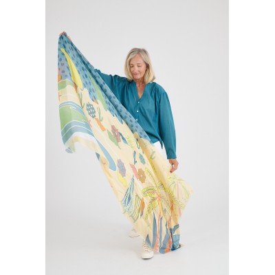 STORIATIPIC Echarpe Inès Nude.