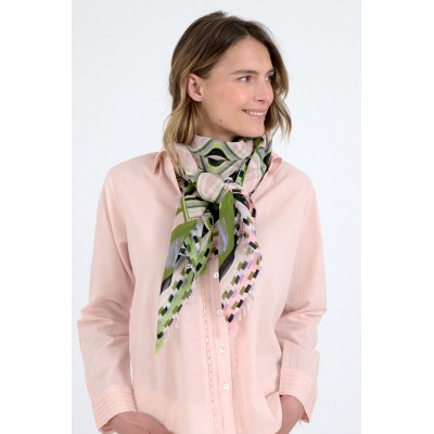STORIATIPIC Echarpe Karyn Vert.