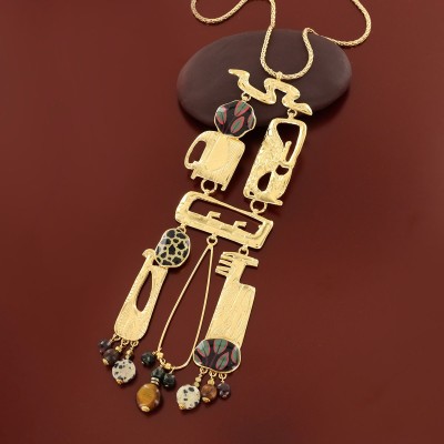 TARATATA bijoux Collier Long Swahili.