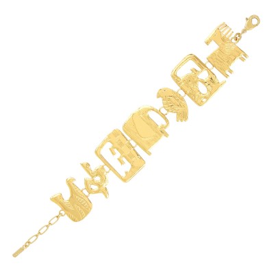 TARATATA bijoux Bracelet Ajustable Swahili.